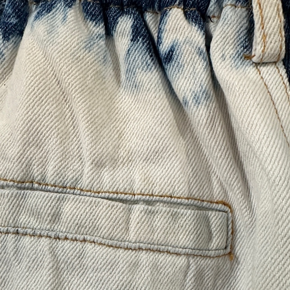 High Rise Two-Tone Jeans size M - Picture 3 of 14